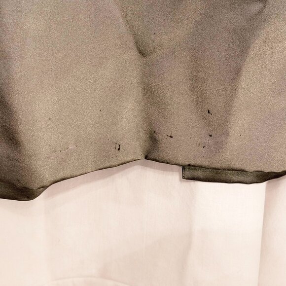 J.R. Nites by Caliendo 2-Piece Formal Skirt Suit Set – Size 12P – Silver Satin - Picture 2 of 9